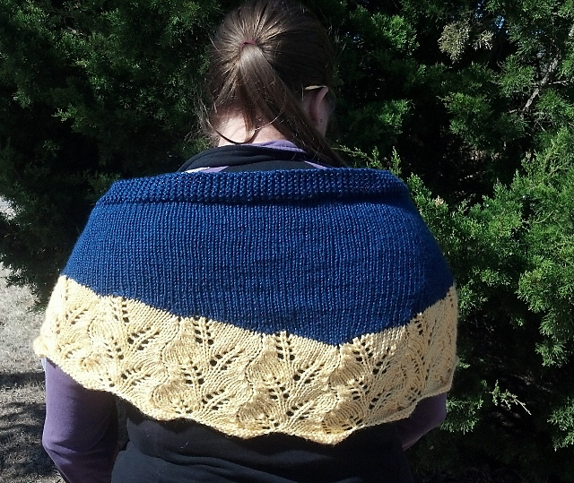Amber Waves Shawl