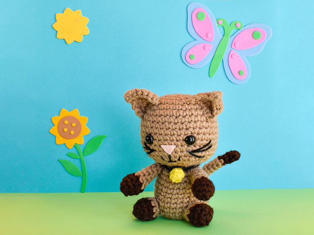 Evie the Kitten Amigurumi