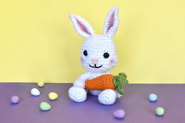 Bashful Bunny Amigurumi