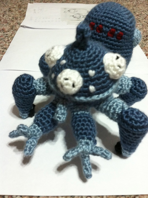 Ravelry: Tachikoma pattern by Whitney Bandel
