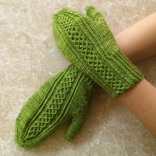 Burning Love Mittens