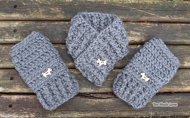Barry Fingerless Gloves