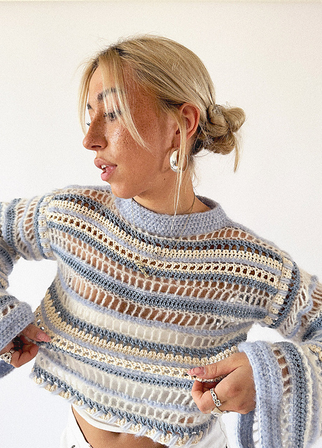 Mesh Sweater