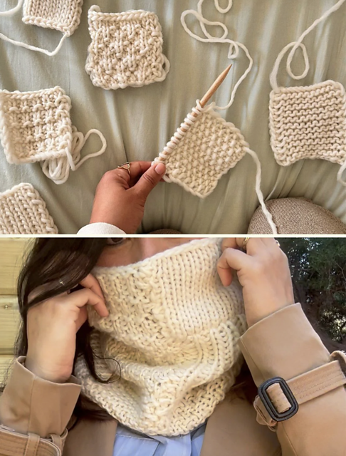 Stitch Sampler Kit: Learn The Basics Knitting Kit