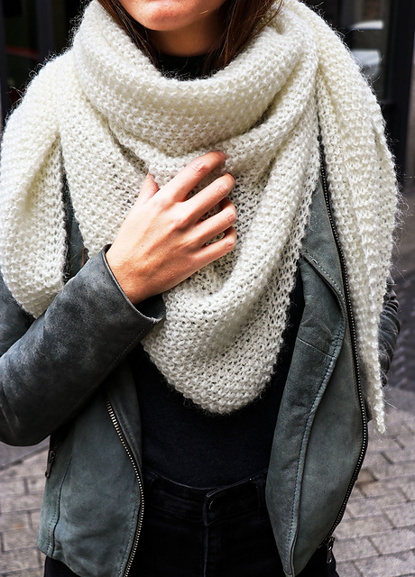 Ded Moroz shawl