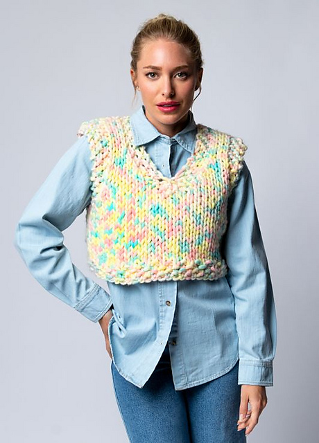 Watercolor Vest