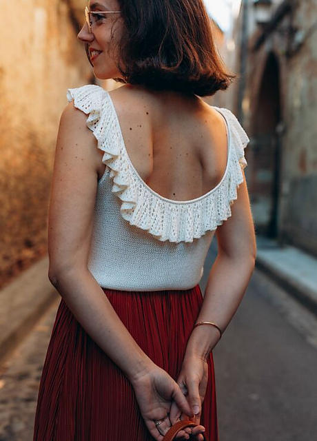 Ciana Top Bamboo Lace Version x Macimille