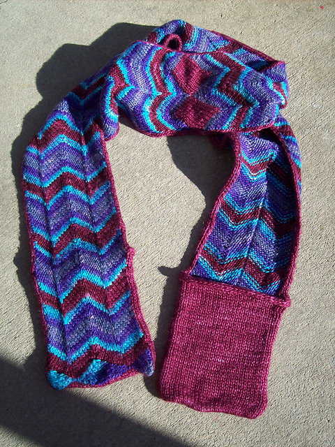 Scarf with Three Variations