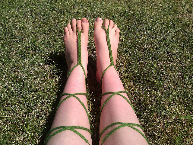 Easy Peasy Barefoot Sandals