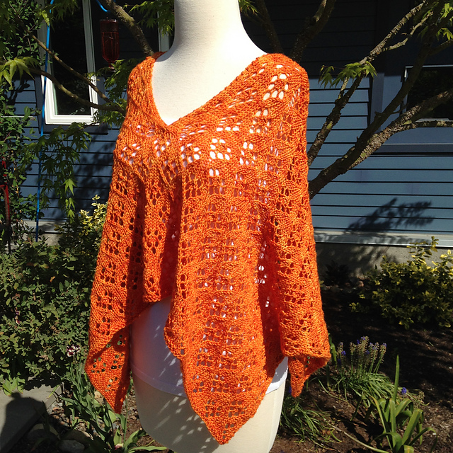 Blossom Poncho