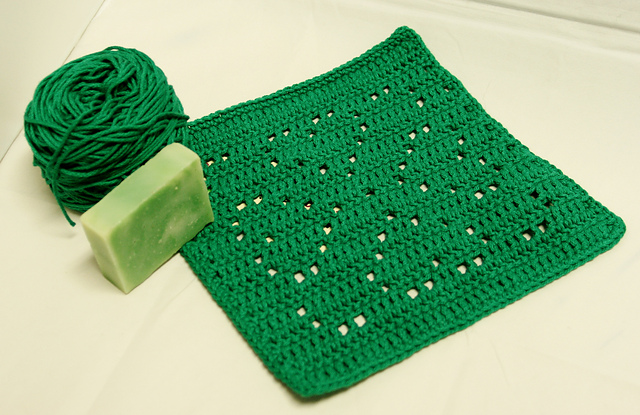March Shamrockin' Washcloth