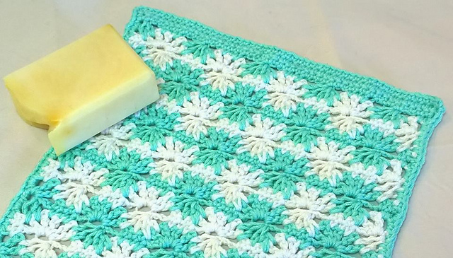 Arctic Snow Washcloth