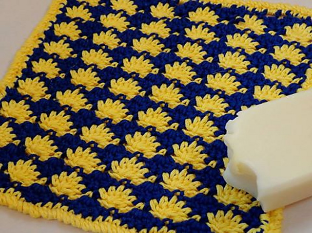 Sunburst Washcloth