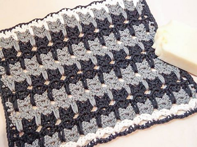 Cat's Meow Washcloth
