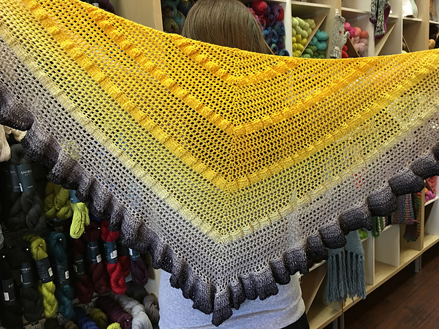 Lemon Drops Shawl