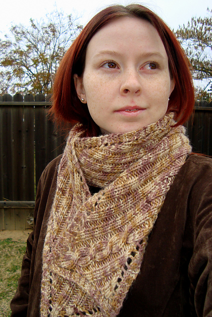Biased For Cables Scarf