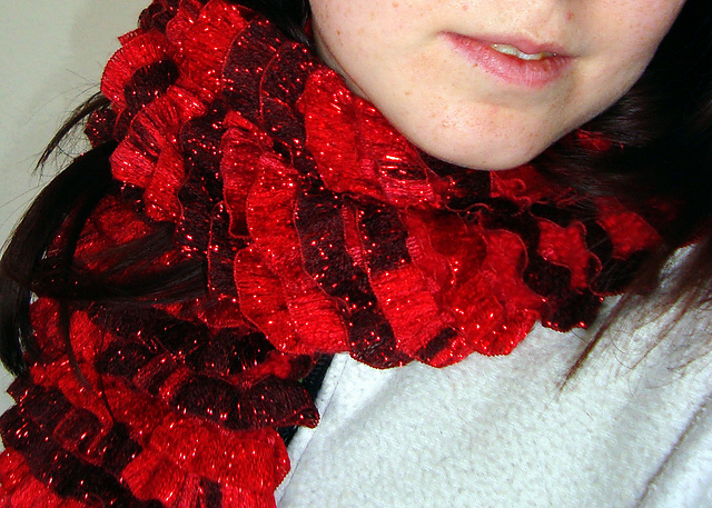 Glitz and Glam Ruffle Scarf