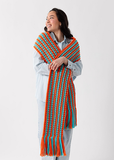 Bold and Bright Scarf
