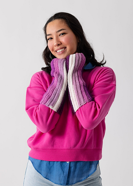Simple Stripes Arm Warmers