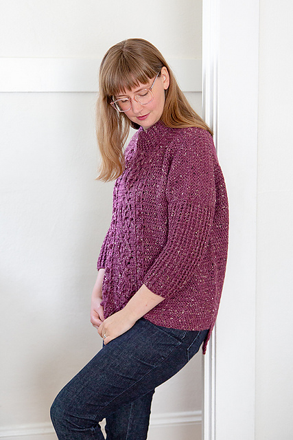 Canby Ferry Cabled Pullover