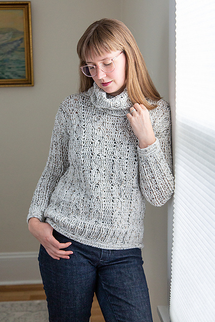 Washington Park Cowl-Neck Sweater