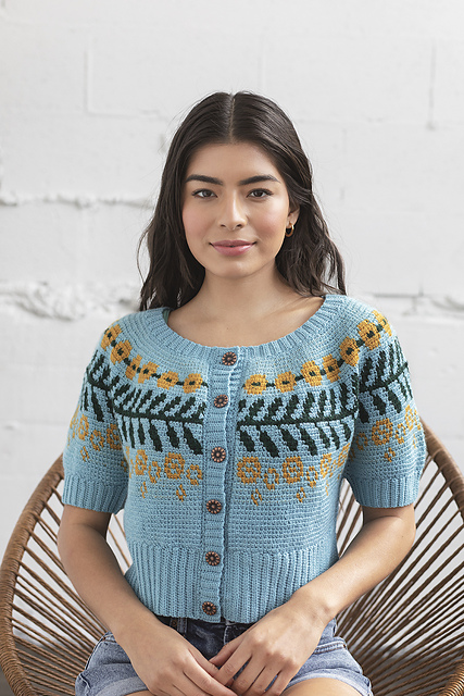 Dandelion Crop Cardi