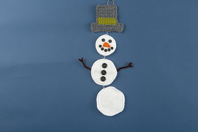 Snowman Door Hanger