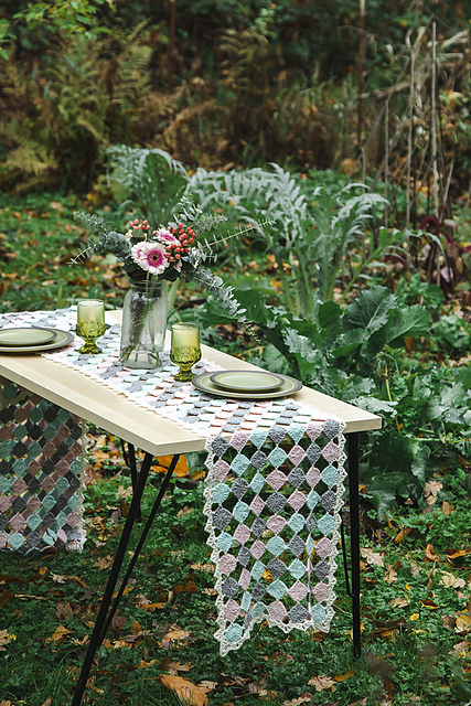 Penny Tile Table Runner