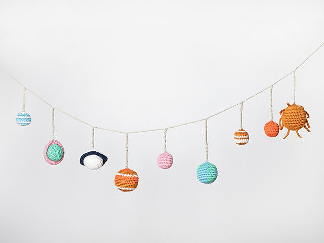 Solar System Garland