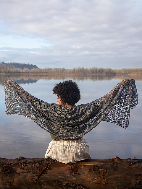 Sand Dollar Shawl