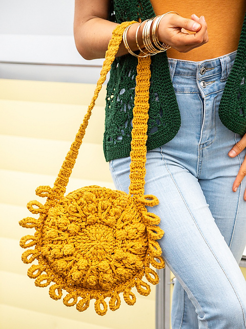 Summer Solstice Circle Bag