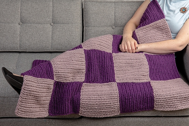 Lavendar Tea Blanket