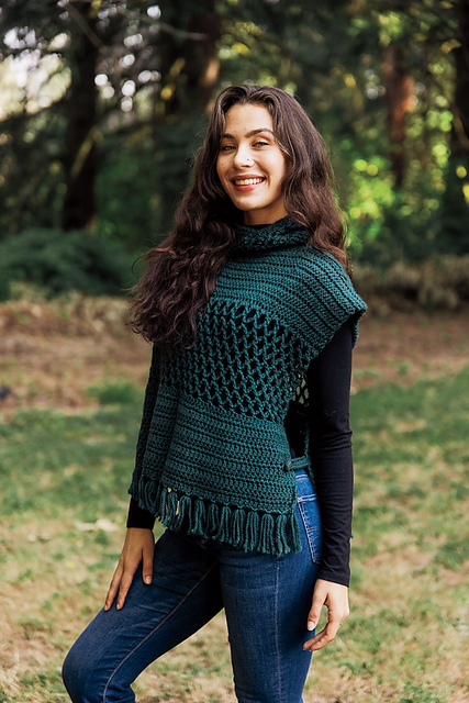 Plume Poncho