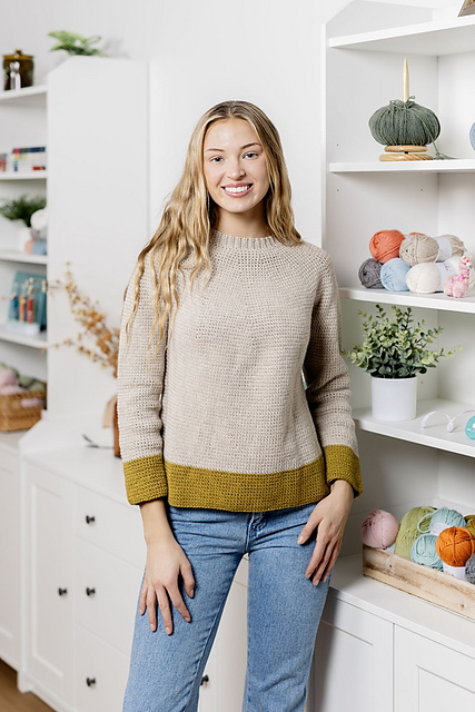 Chelsea - My First Circular Yoke Sweater