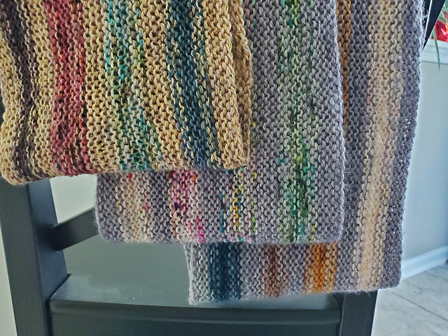 Super Simple Striped Cowl