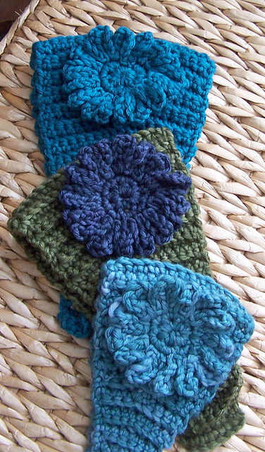 Crocheted Flower Headband