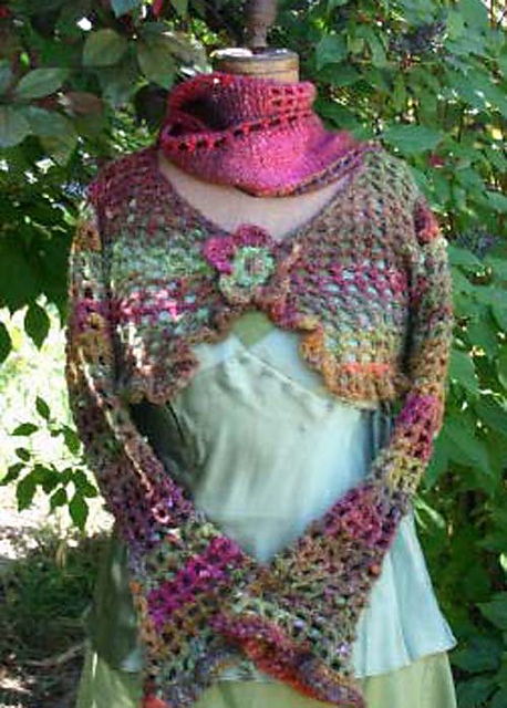 Lacy Crocheted Shrug