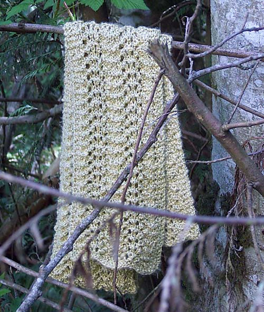 Feather & Fan Scarf