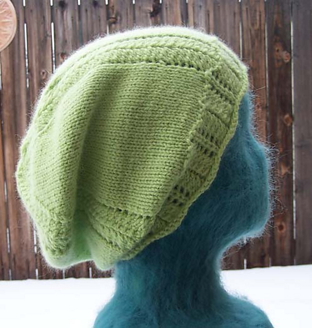 Scalloped Edge Slouch Hat