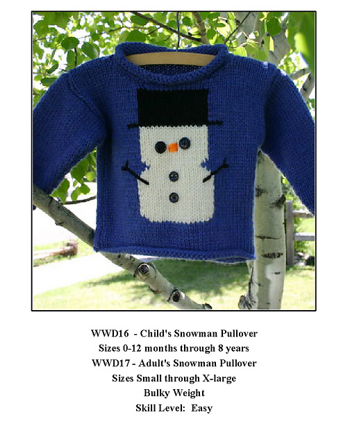 Snowman Pullover