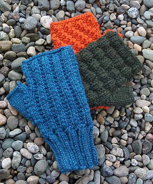 Trio of Fingerless Mitts