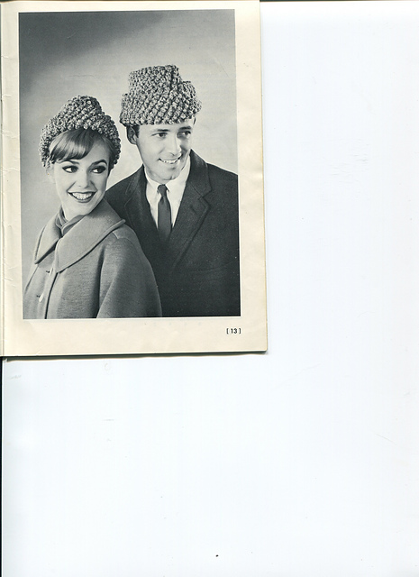 Crocheted Cossack Hat B-533