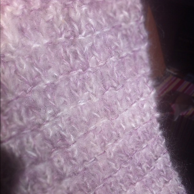 Mottled Mohair scarf