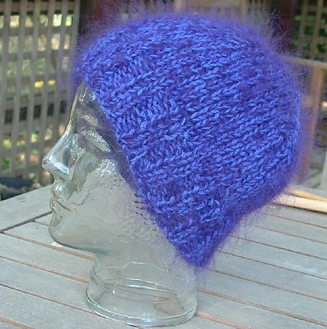 Purple Beanie