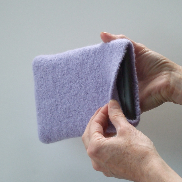Simplest Little Felted Kindle Case