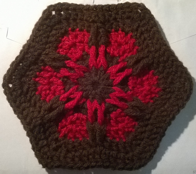 Ribbed Hexagon
