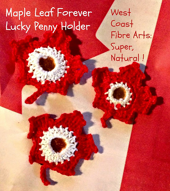 Maple Leaf Forever Lucky Penny Holder