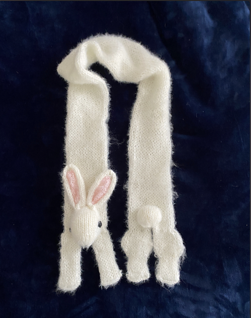Ravelry: the bunny scarf pattern by wendyfulday