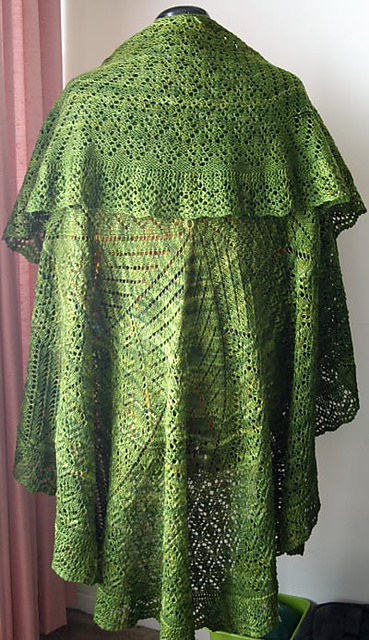 Order to Chaos Circular Shawl
