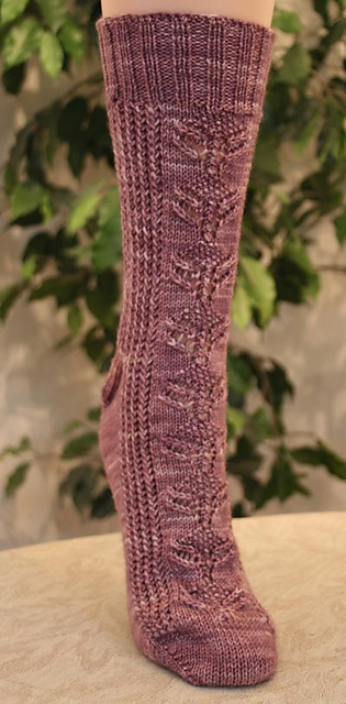 Thistle and Heather Socks